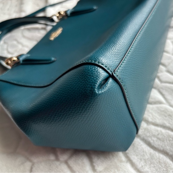 Coach Small Christie Carryall in Crossgrain leather - Picture 3 of 14